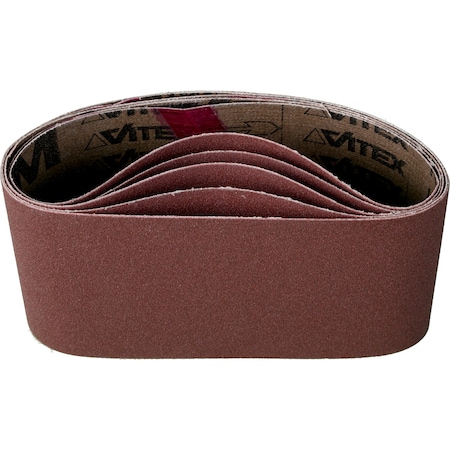 Pferd 3-1/2" x 15-1/2" Coated Portable Belt - Aluminum Oxide - 120 Grit 49317